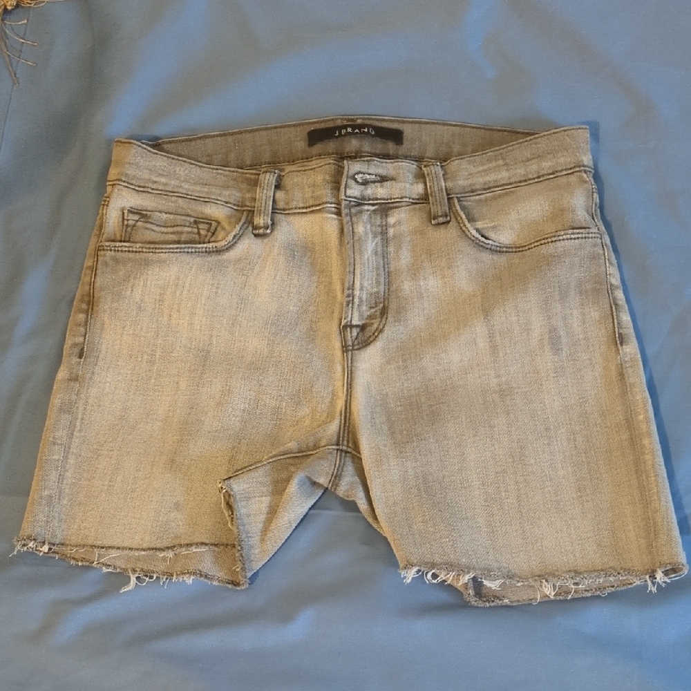 J Brand Light Gray Jean Shorts Size 27